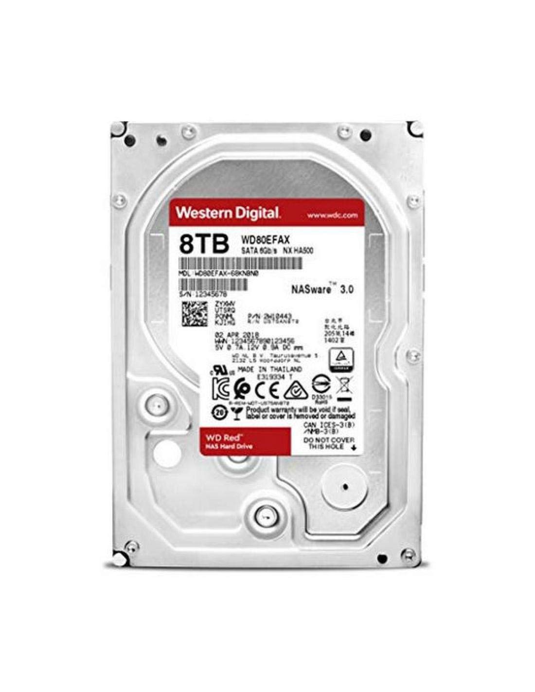 ウエスタンデジタル WD80EFAX 8TB 内蔵型ハードディスクドライブ Amazon | WD Red WD80EFAX 8TB 3.5インチ 5400RPM 内蔵ハードドライブ